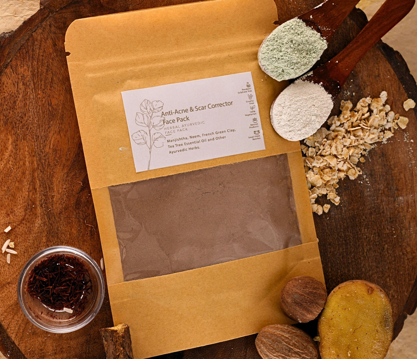Anti-Acne & Scar Corrector Face Pack