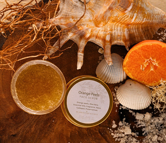 Orange Peels Face Scrub