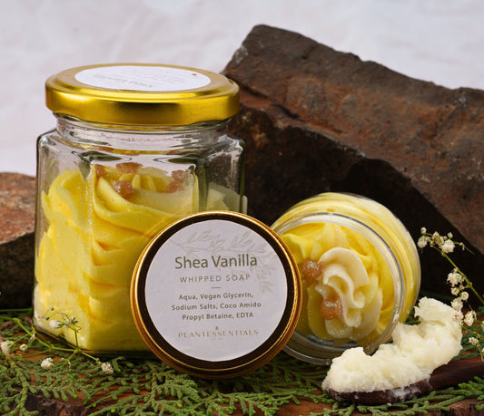 Shea Vanilla Whipped Soap