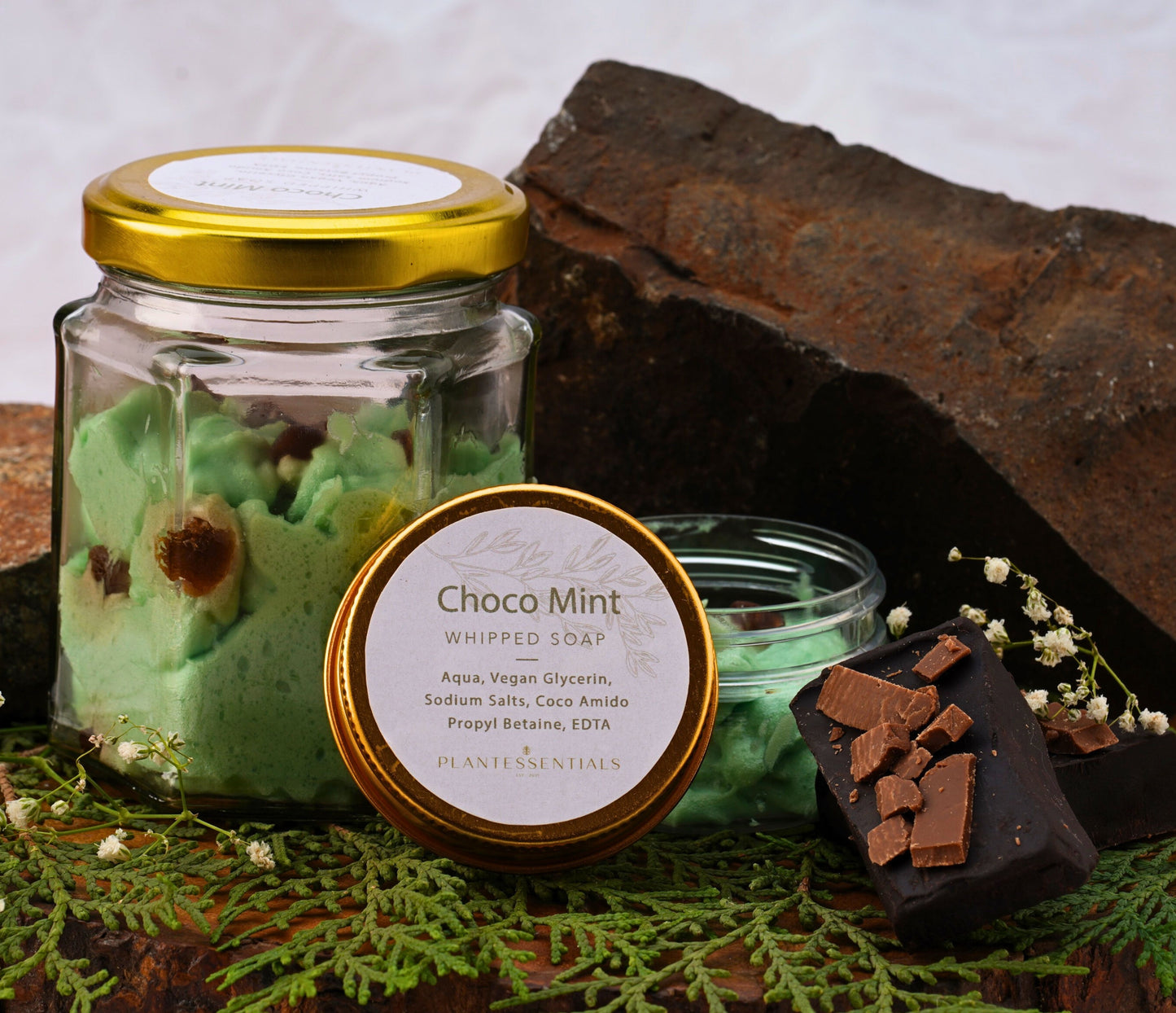 Choco Mint Whipped Soap