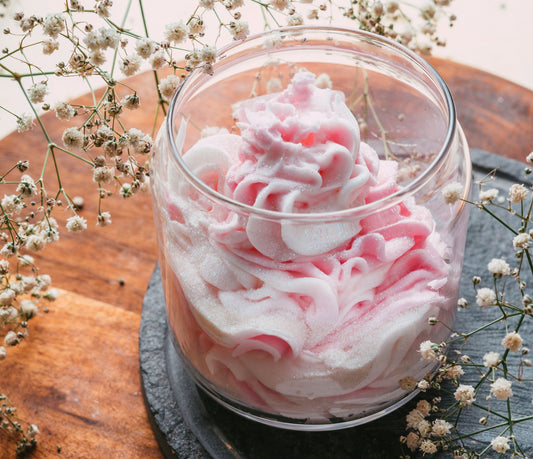 Rose-Jasmine Whipped Soap