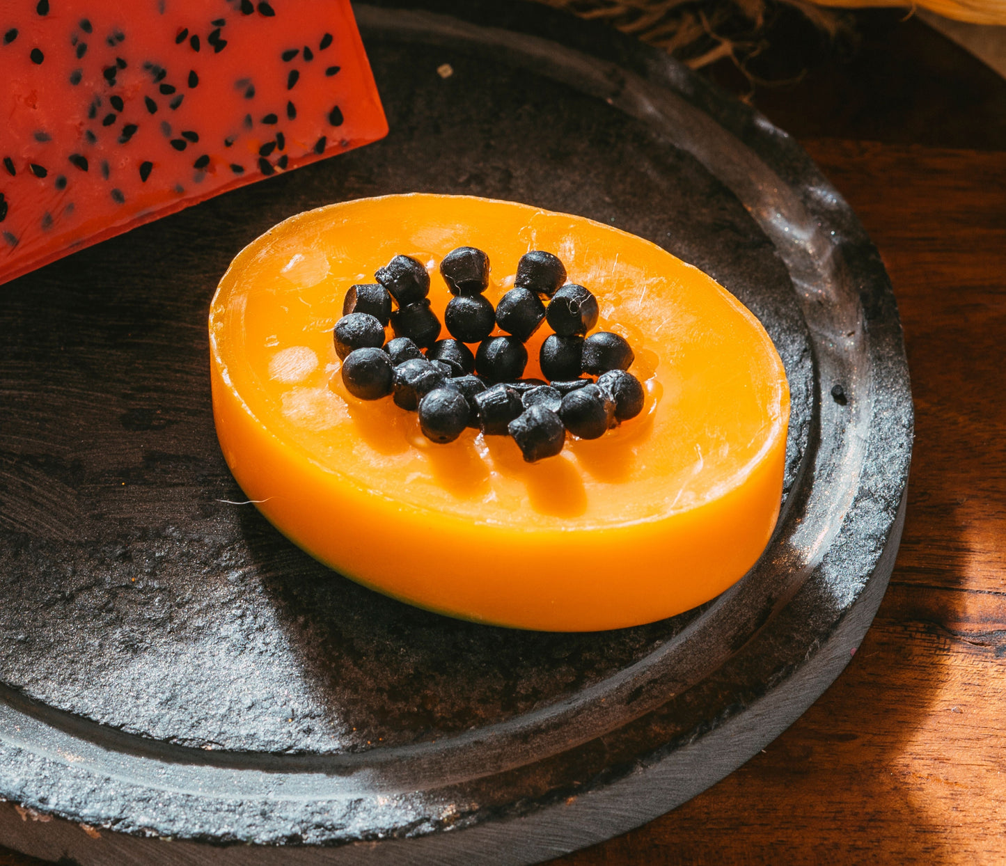 Papaya Designer fruit soap